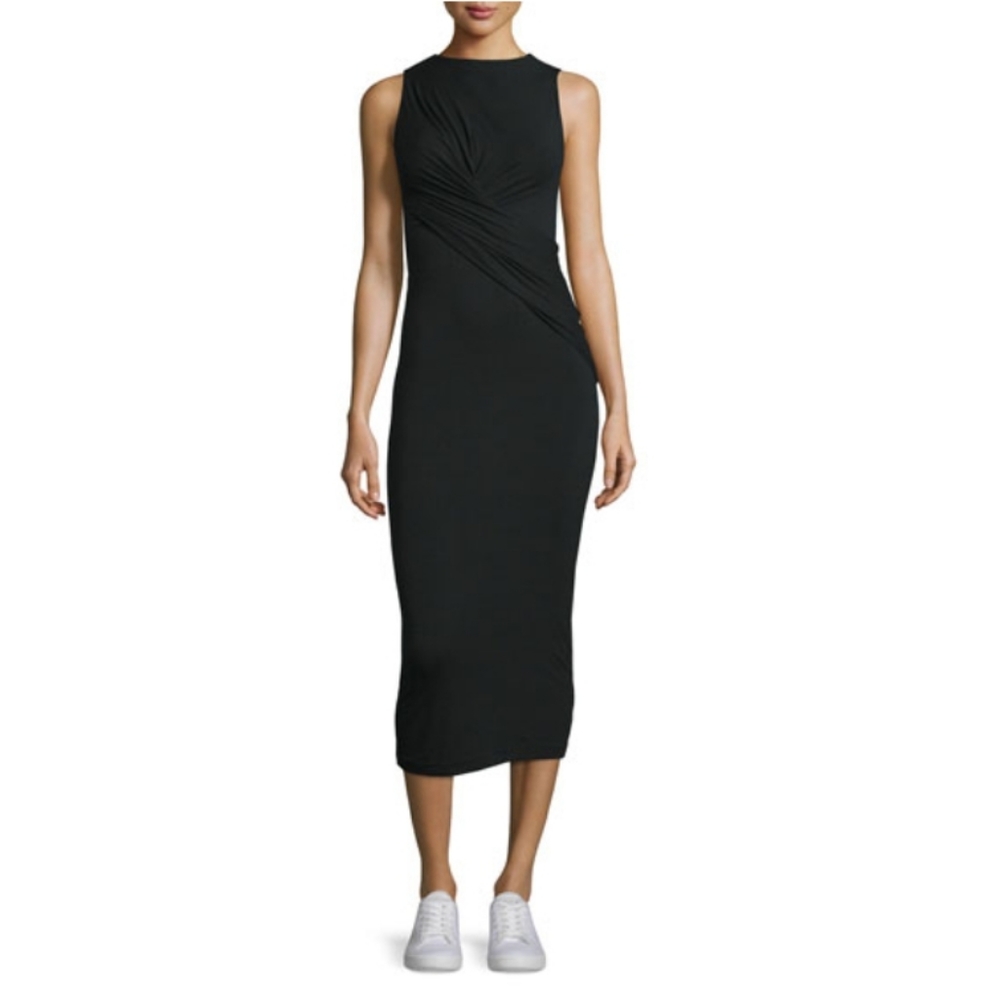 T by Alexander Wang Black Sleeveless Dress